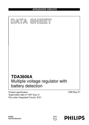TDA3606A 数据手册首页