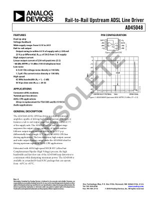 AD45048 数据手册首页