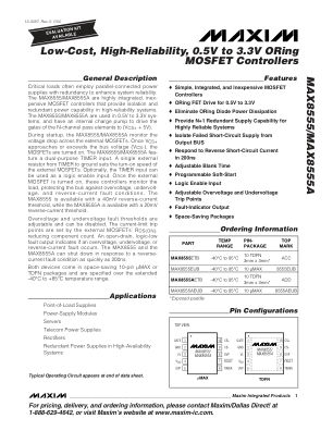 MAX8555-MAX8555A datasheet cover page