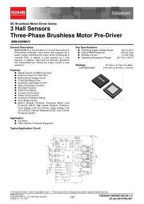 BM64300MUV 数据手册首页