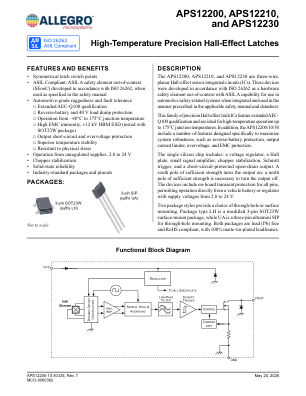 APS12200-10-30 数据手册首页
