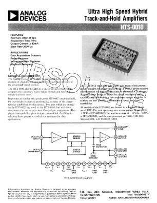 75613601HTS datasheet cover page