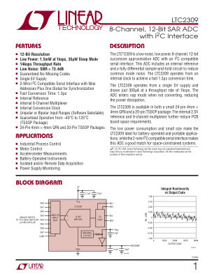 2309FD datasheet cover page