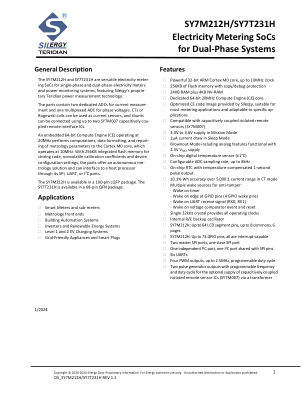 SY7M212H datasheet cover page