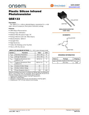 QSE133 数据手册首页