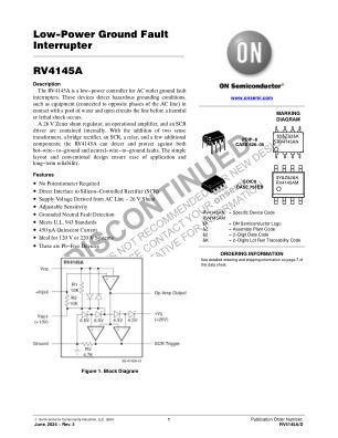 RV4145A 数据手册首页