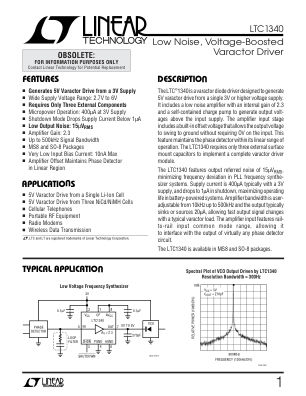 1340F datasheet cover page