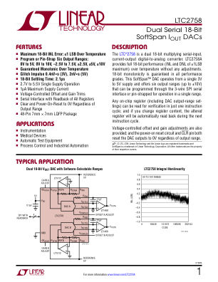 2758FB datasheet cover page
