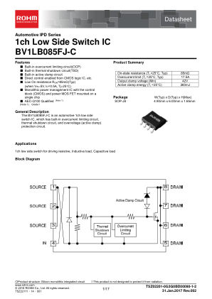 BV1LB085FJ-C 数据手册首页