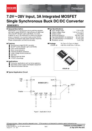 BD9E302EFJ datasheet cover page