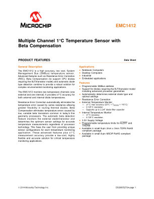 EMC1412-2-ACZL-TR 数据手册首页