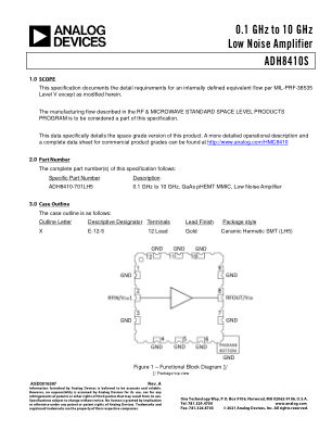 ADH8410S 数据手册首页