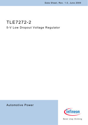 TLE7272-2 数据手册首页