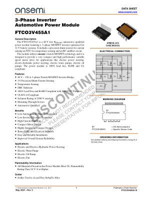 FTCO3V455A1 数据手册首页