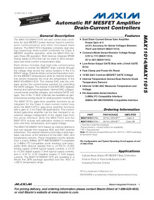 MAX11014-MAX11015 datasheet cover page