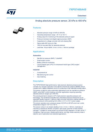 FXPS7400A4S 数据手册首页