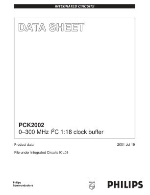 PCK2002 数据手册首页