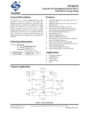 SY24112QDC datasheet cover page