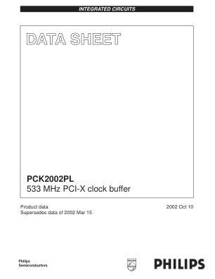 PCK2002PL 数据手册首页
