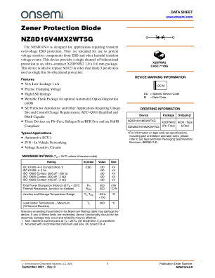 NZ8D16V4 数据手册首页