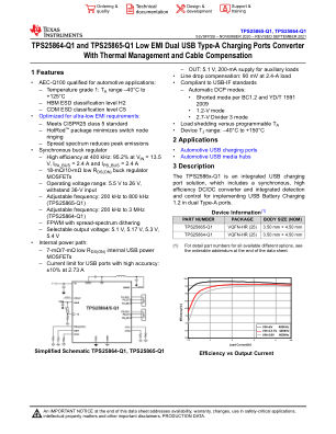 TPS25865-Q1 datasheet cover page