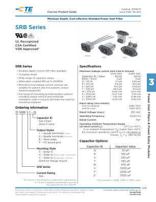 15SRB1-Z datasheet cover page