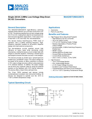 MAX20073-MAX20074 datasheet cover page