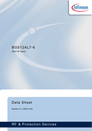 BGS12AL7-6 datasheet cover page