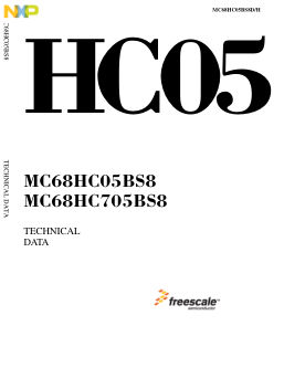 MC68HC05BS8D 数据手册首页