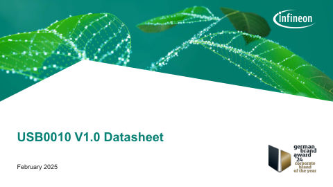 USB0010 datasheet cover page