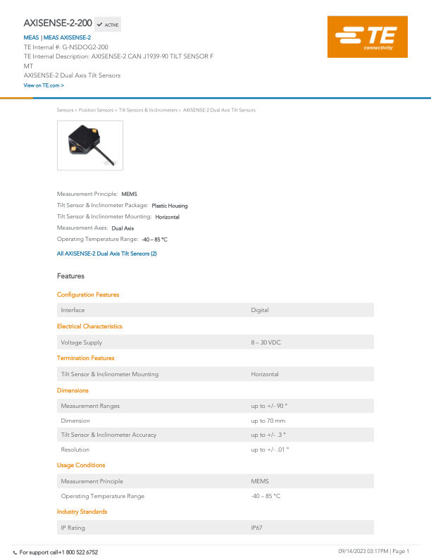 G-NSDOG2-200 datasheet cover page