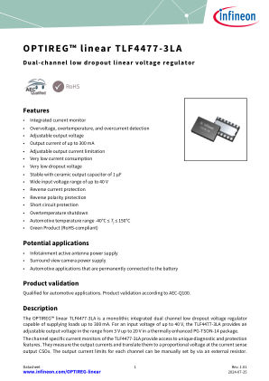 TLF4477-3LA datasheet cover page