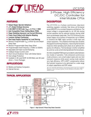 3735FA datasheet cover page