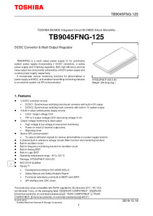 TB9045FNG-125 数据手册首页