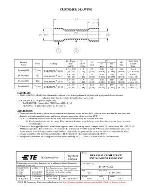 D-406-0002CS100 数据手册首页
