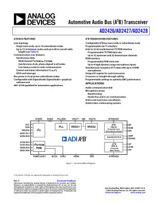 AD2426-AD2427-AD2428 数据手册首页