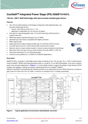 IGI60F1414A1L datasheet cover page