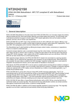 NT2H2421S0 datasheet cover page