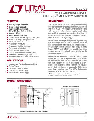 3778F datasheet cover page