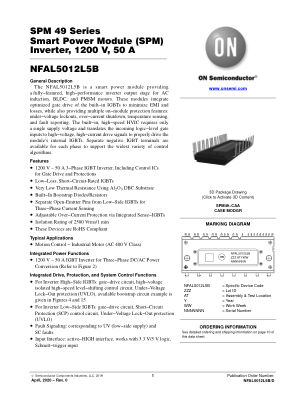 NFAL5012L5B 数据手册首页