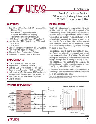 660425FA datasheet cover page
