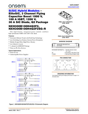 NXH300B100H4Q2F2 数据手册首页