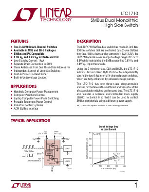1710F datasheet cover page