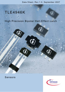TLE4946K datasheet cover page