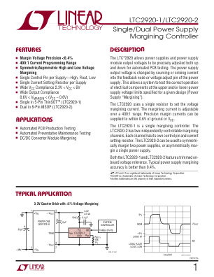 292012FA datasheet cover page