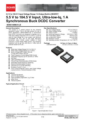 BD9G146MUV-LB datasheet cover page