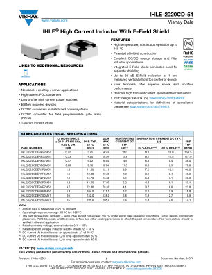 IHLE-2020CD-51 数据手册首页