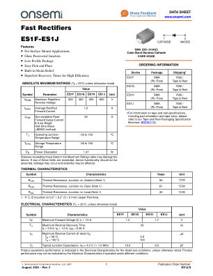 ES1J 数据手册首页