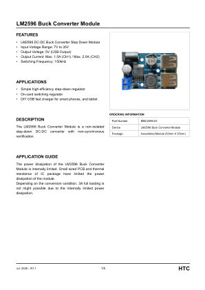 MBC2596-03 datasheet cover page