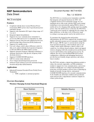 WCT101XDS 数据手册首页